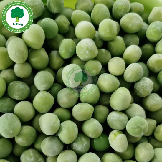 Pois verts de légumes surgelés de vente chaude avec le petit déjeuner de salade de prix d'usine de haute qualité